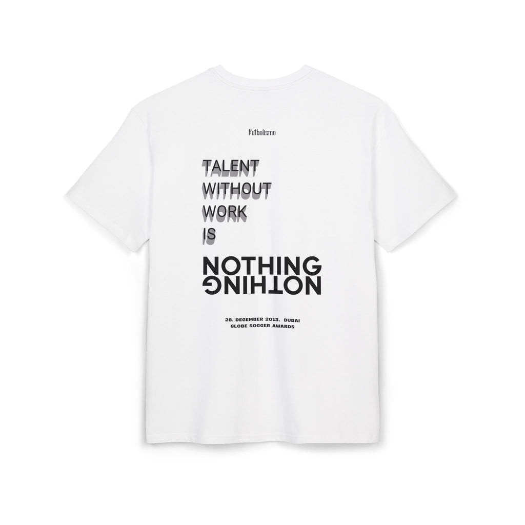 Talent Without Work Is Nothing – Heavyweight Oversized T-Shirt