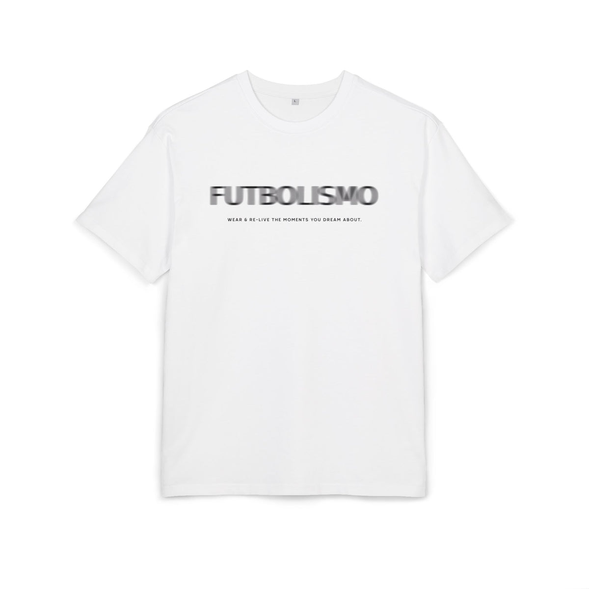 Blurry Futbolismo – Heavyweight Oversized T-Shirt
