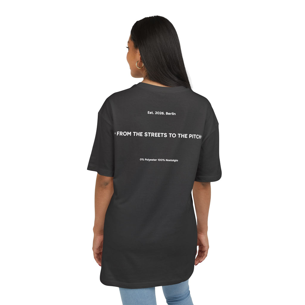 Blurry Futbolismo – Heavyweight Oversized T-Shirt