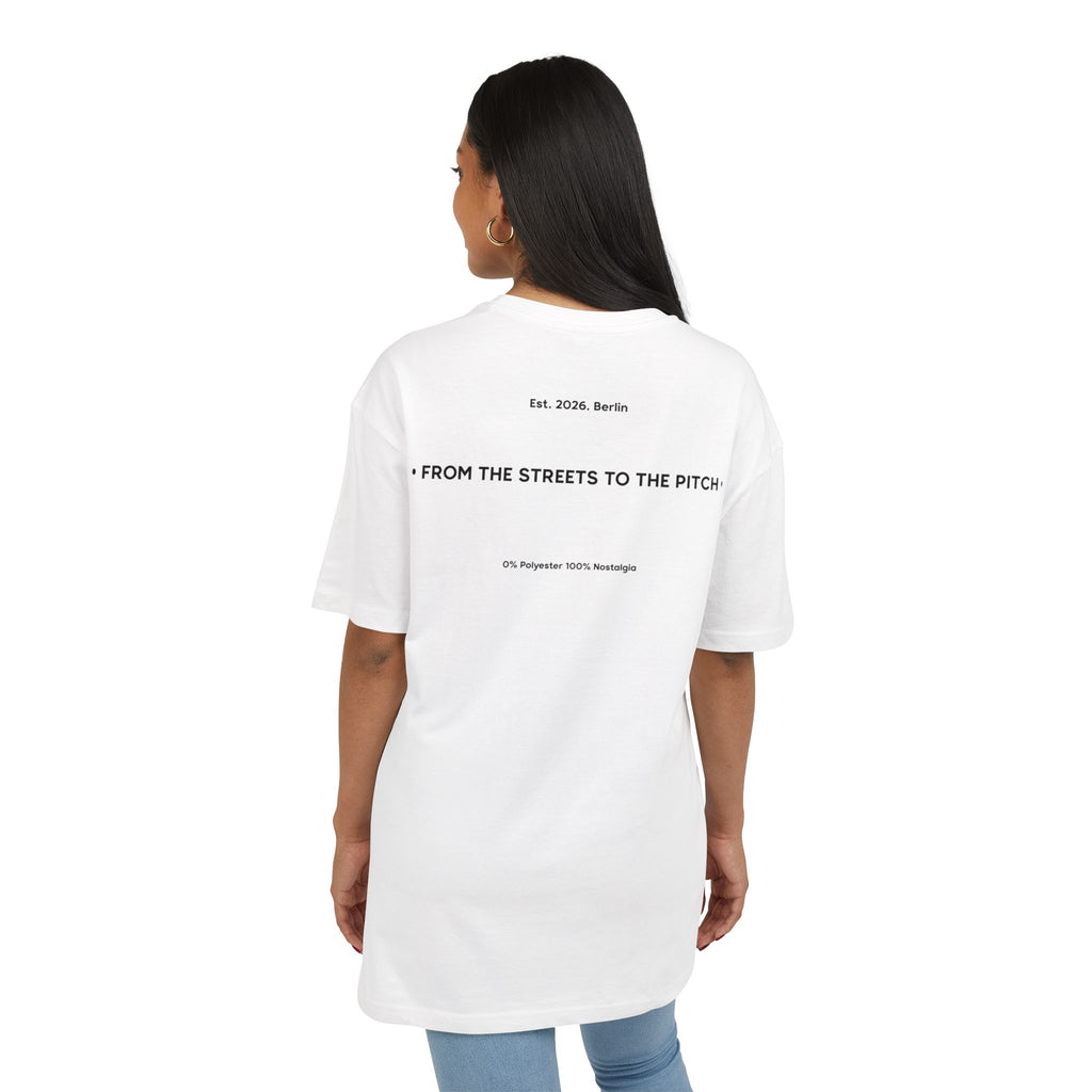 Blurry Futbolismo – Heavyweight Oversized T-Shirt