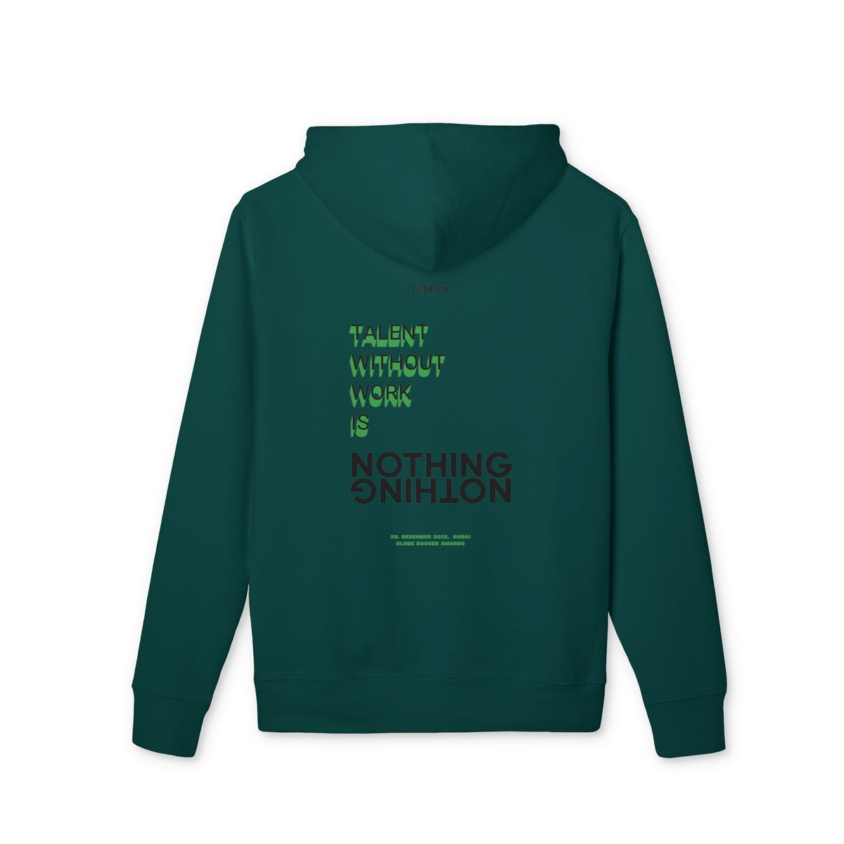 Talent Without Work Is Nothing – Oversized Heavyweight Hoodie
