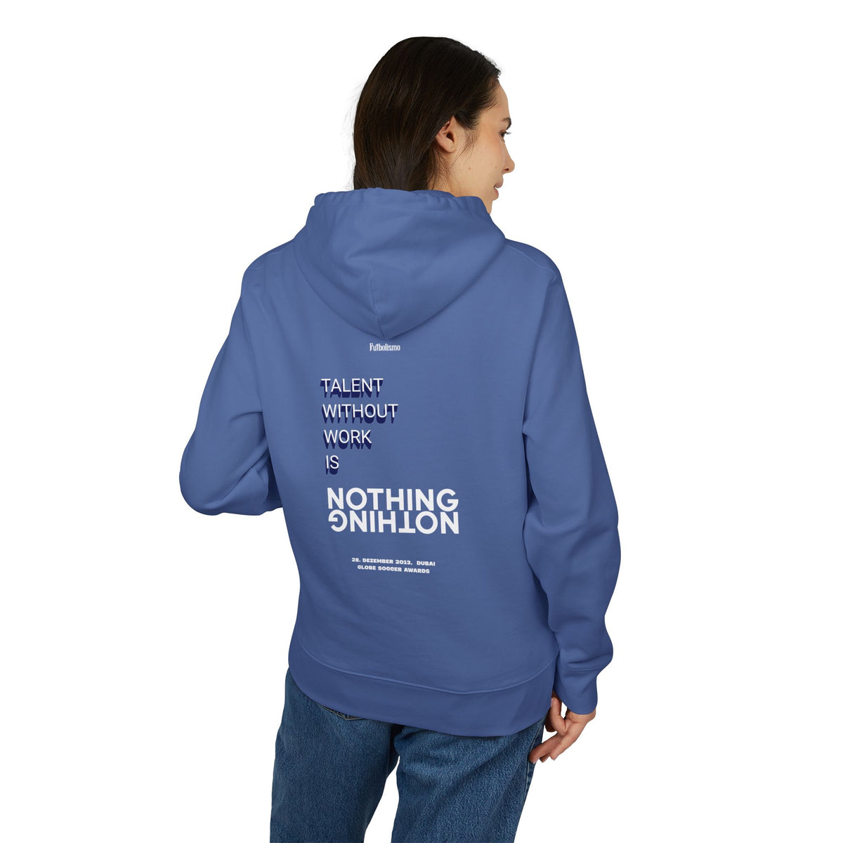 Talent Without Work Is Nothing – Oversized Heavyweight Hoodie