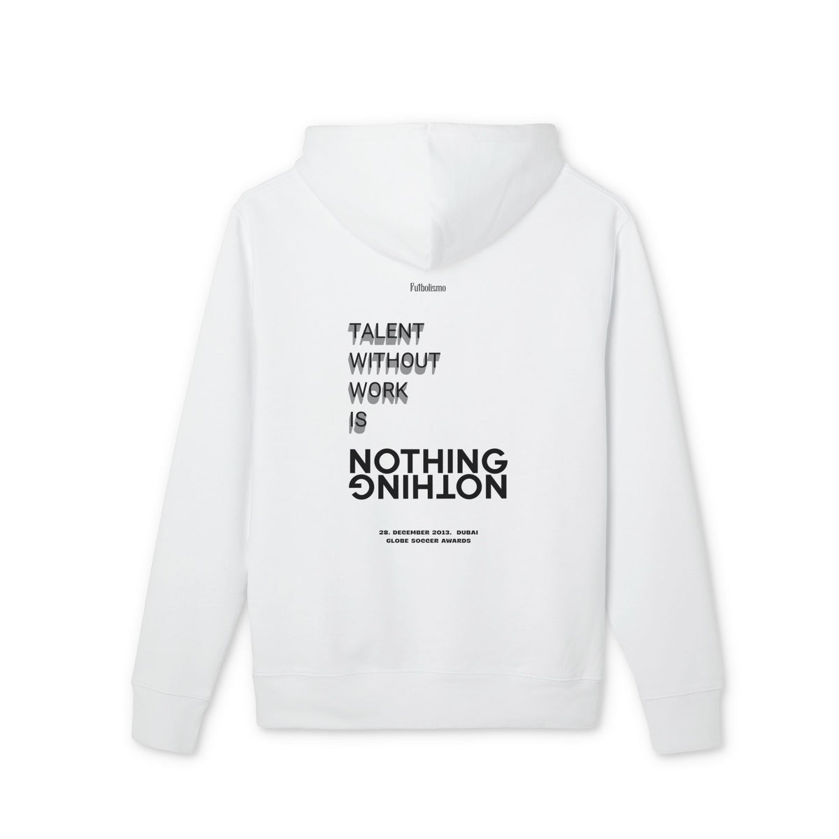 Talent Without Work Is Nothing – Oversized Heavyweight Hoodie
