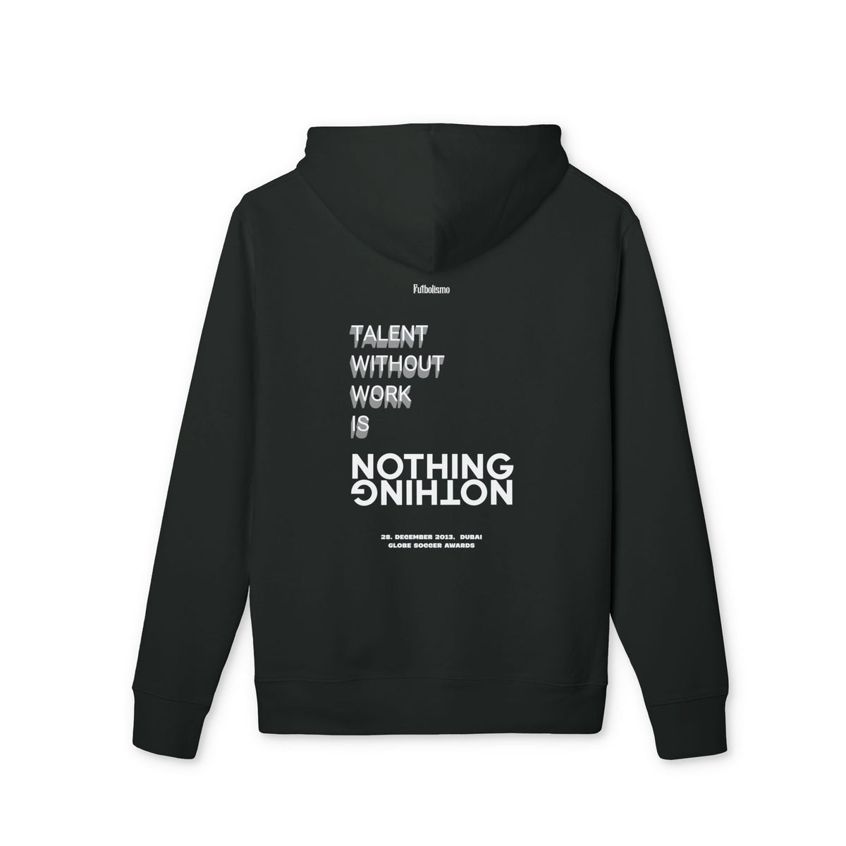 Talent Without Work Is Nothing – Oversized Heavyweight Hoodie