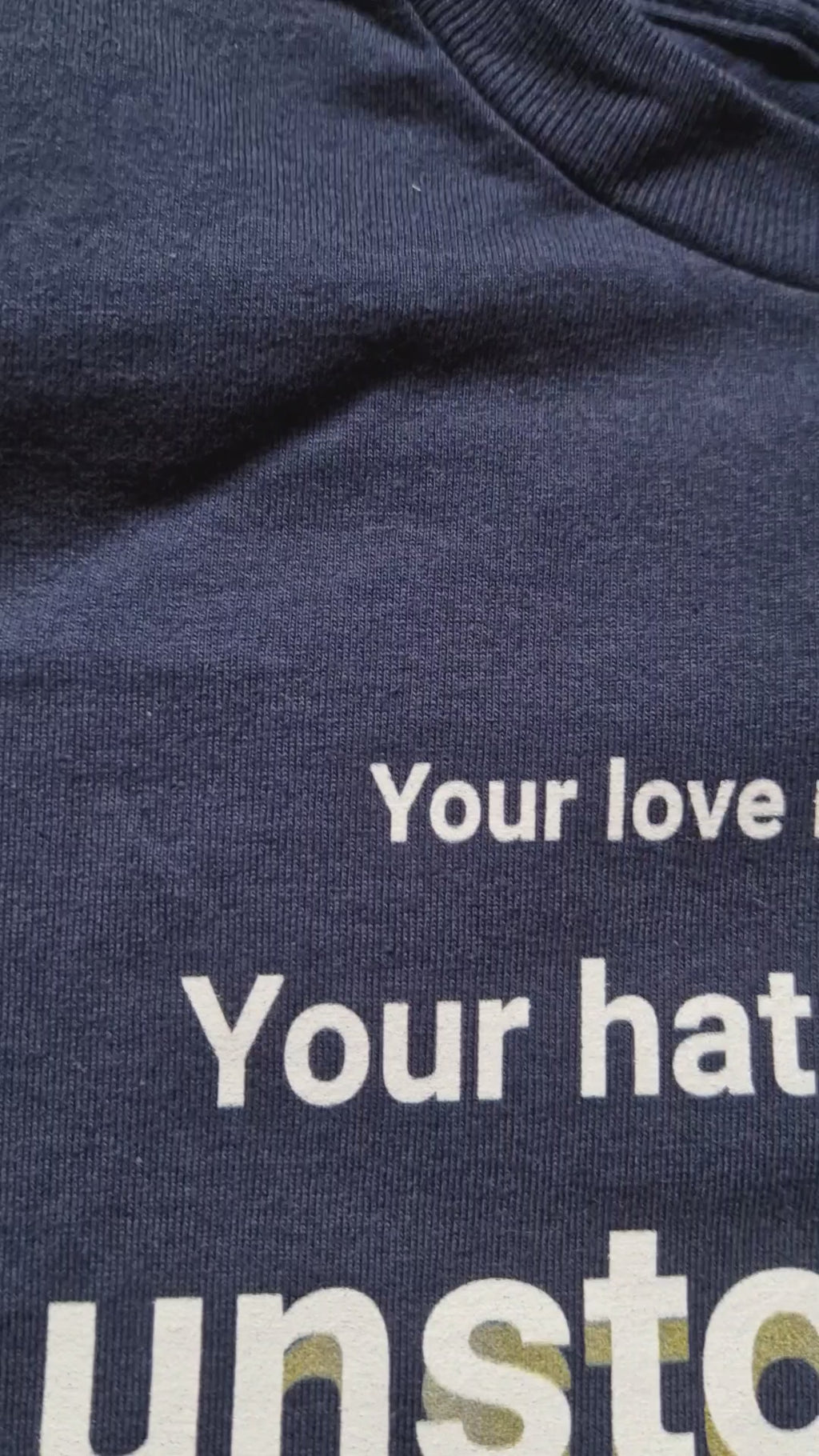 Your Hate Makes Me Unstoppable – Longsleeve Shirt